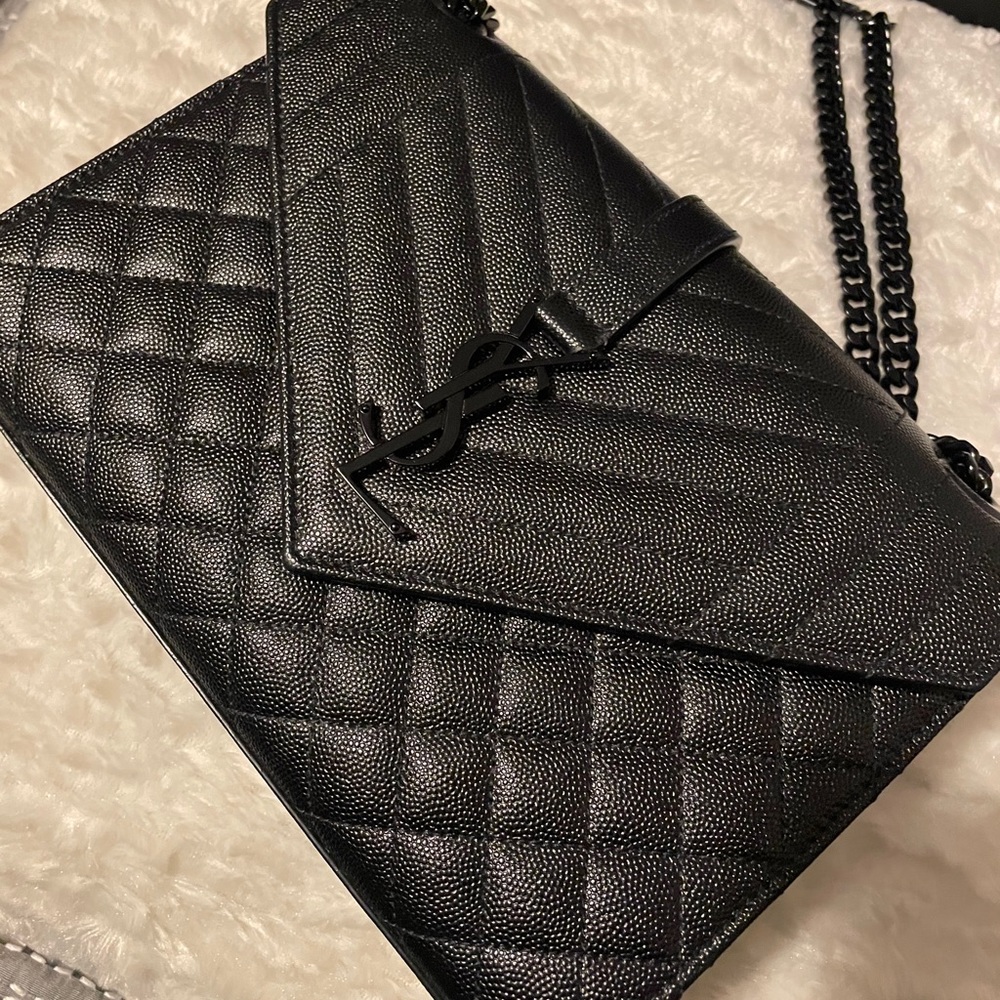 Authentic used YSL Envelope Medium bag